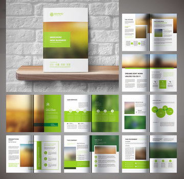 消毒劑銷售企業畫冊設計模板 科技與商業的完美融合